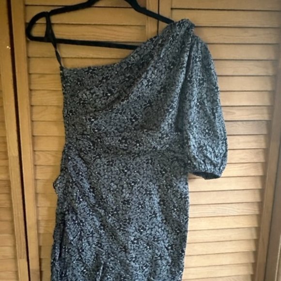 Isabel Marant Etoile Esther One Shoulder Dress (Size 38, Originally $545) - Picture 2 of 4